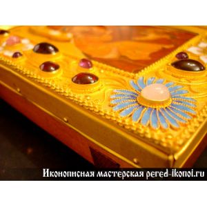 Ювелирная икона Владимирской Божьей матери