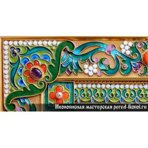 Ювелирная икона Николая Чудотворца