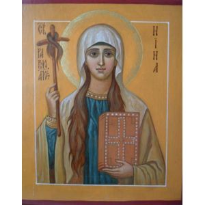 Икона Святая Равноапостольная Нина просветительница Грузии